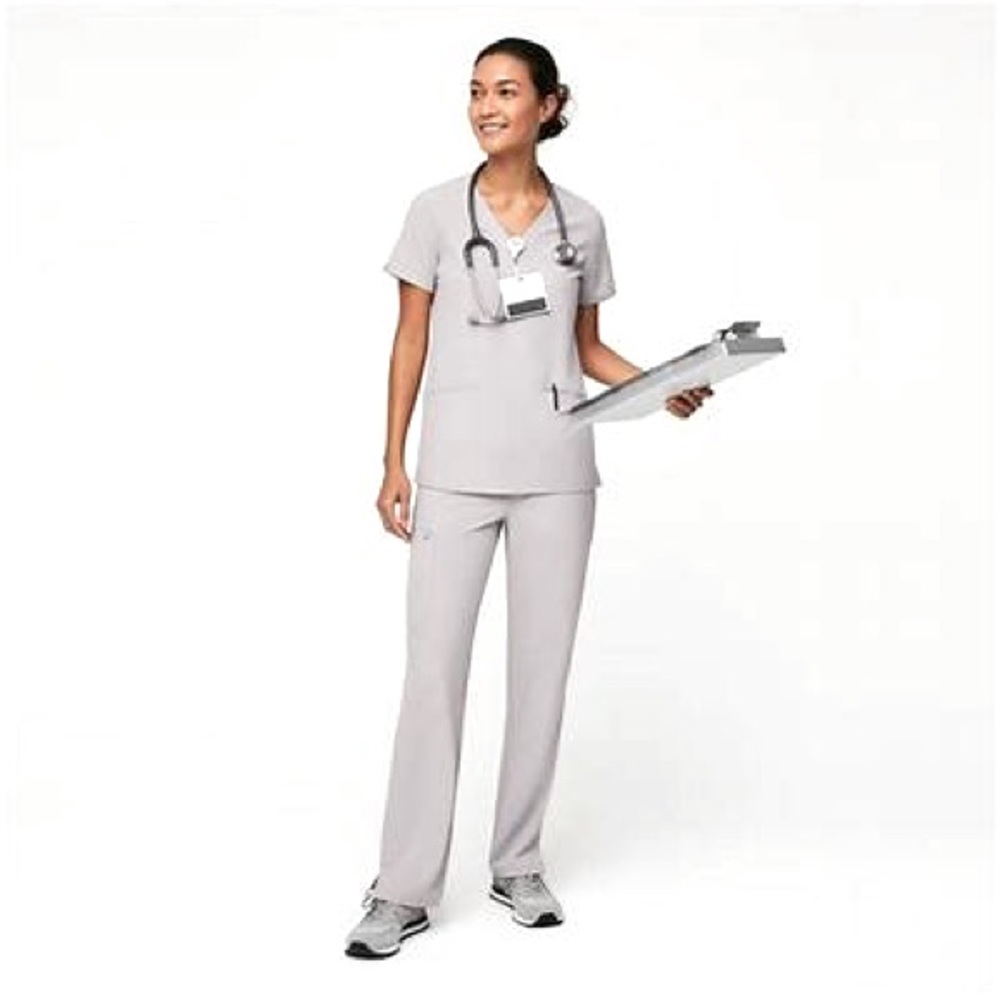 Figs women slate casma scrub set.